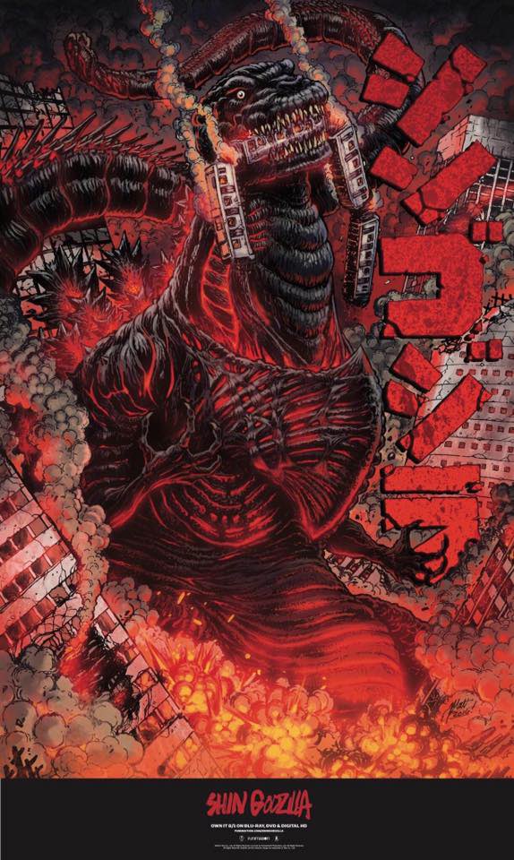 monsterasiazero's tweet photo. Summer Of Godzilla!
#ShinGodzilla Gallery 
Art By @spankzilla85 https://t.co/LUmx2q7RPA