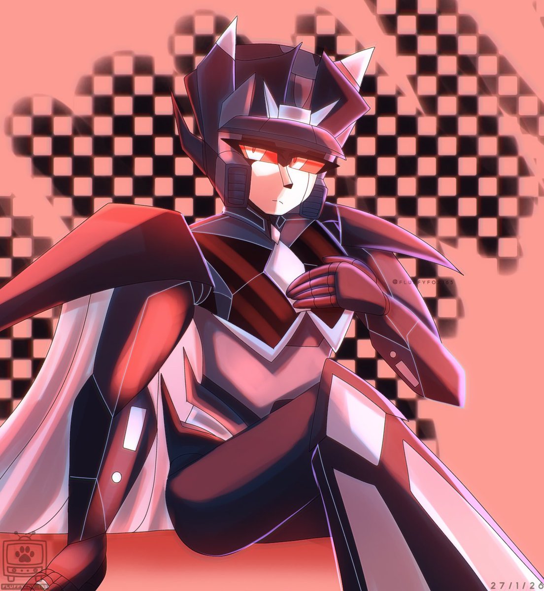 Fluffyfox_165's tweet photo. Redrew this beauty 🗣️♥️🖤✨

Even though he 100% wears his blue optics, but his red optics are beautiful too 🤲✨

︶⊹︶︶୨୧︶︶⊹︶
#transformers #transformersart #transformer #maccadam #transformersoc #redraw #redrawart https://t.co/AMA5DDY1CT