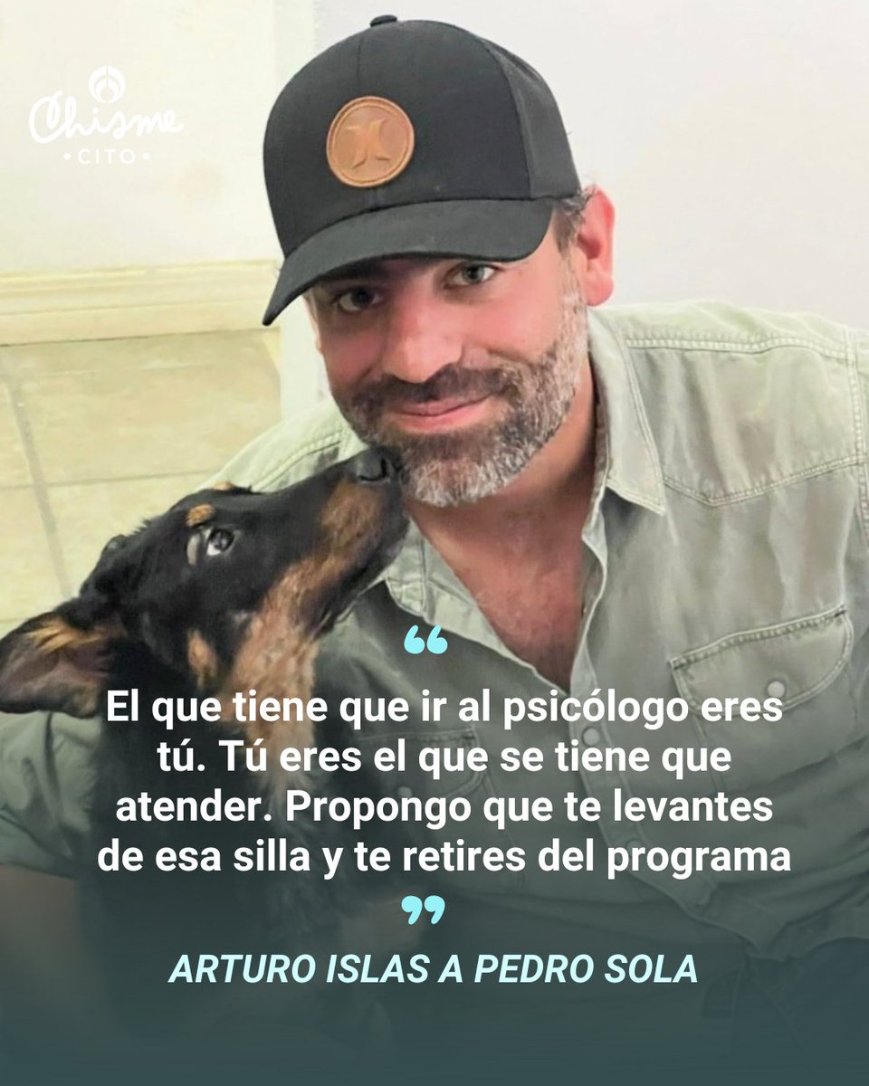 Radio_Formula's tweet photo. "Propongo que te levantes de esa silla y te retires del programa"💥: Arturo Islas arremetió contra Pedro Sola luego de que el conductor de Ventaneando dijera que odia a los perritos.❌🐕El activista incluso señaló que tiene que ir al psicólogo por el discurso de odio que difunde. https://t.co/YxOEjR7Jlz