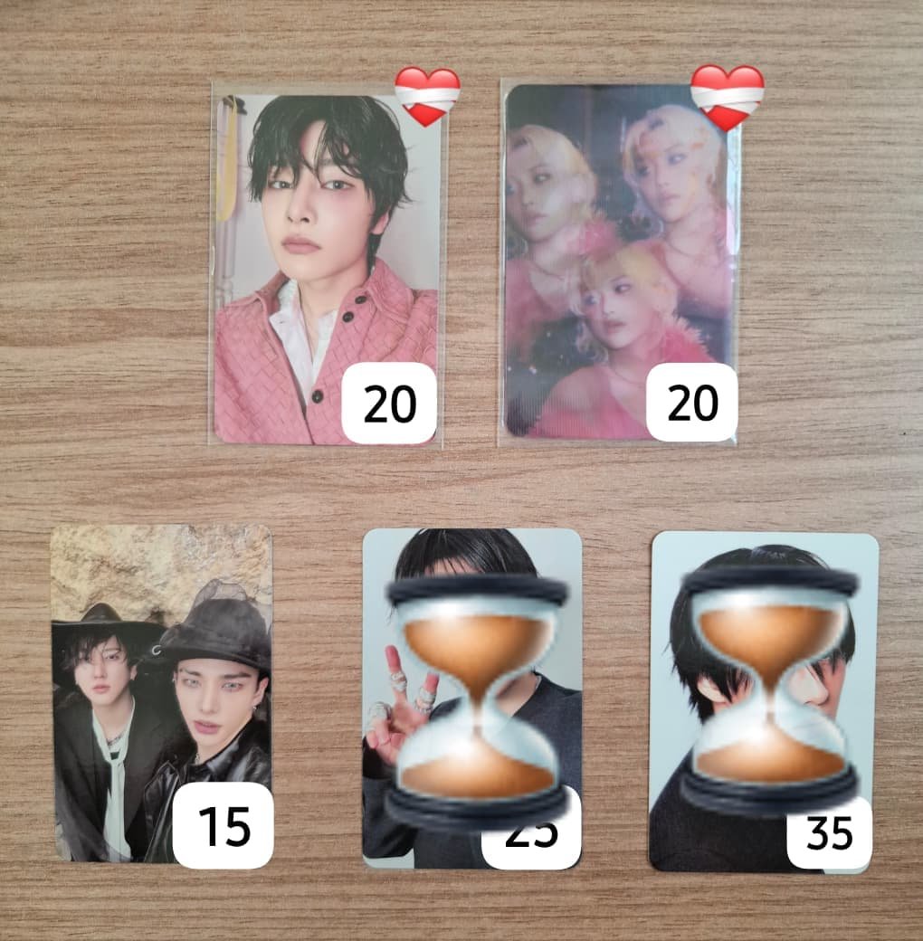 hanniejjam's tweet photo. oii gente
vim aqui trazer drops da minha coleção de cards oficias

valores na imagem + frete
cards com ❤️‍🩹  contem pequenas avarias https://t.co/Fd01dqgzaH