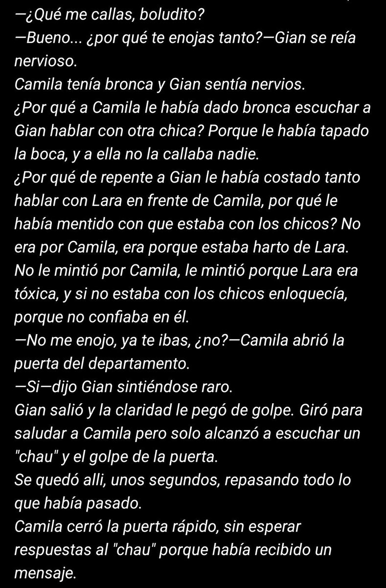 au_giamila's tweet photo. 143. Trampa y tregua, parte 2. https://t.co/d5C4TvxTh4