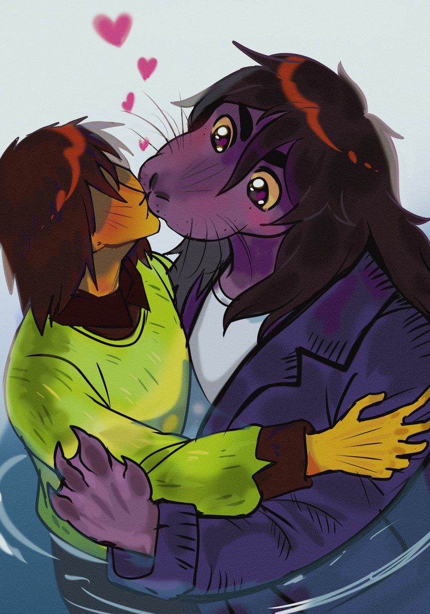 GoldenS16700300's tweet photo. #krusie #deltarune #susie #kris https://t.co/Zn2sdezcuZ