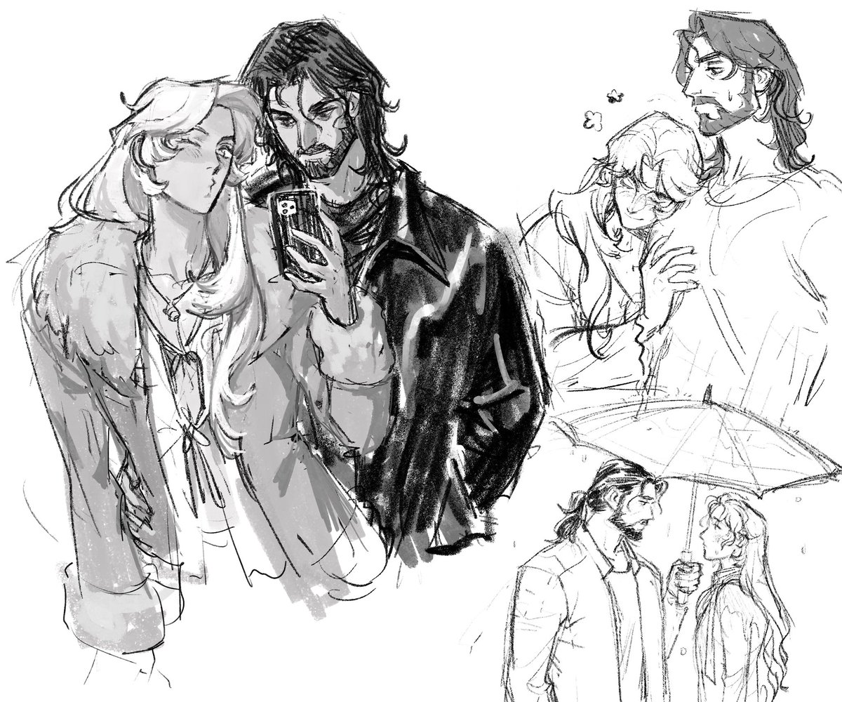 suminmii's tweet photo. Modern + human au #oc https://t.co/GCzbxG8pYg