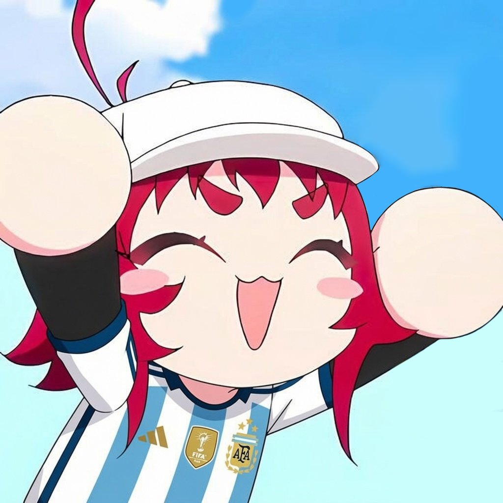 Daily_Otogi's tweet photo. ¡Hoy juega Argentina contra Suiza! ¡Qué emoción, qué emoción! ¡No puedo esperar a que empiece el partido!❤️⚽✨ https://t.co/1jh4sb63ud