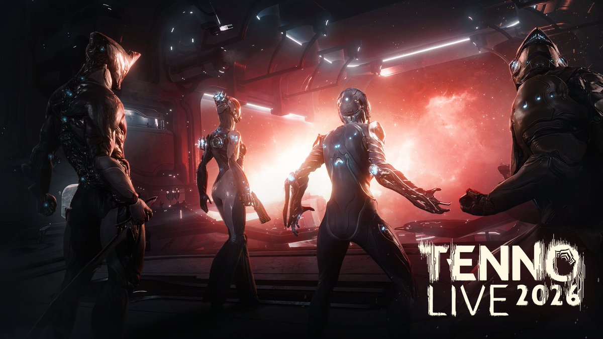 PlayWarframe's tweet photo. The #TennoCon 2026 Relay Experience is now available to join!

Jump in-game, head to the #TennoLive 2026 Relay orbiting Saturn, enter the Dry Dock and wait for the show to begin at 4:30 p.m. ET. https://t.co/RYt44xAViW