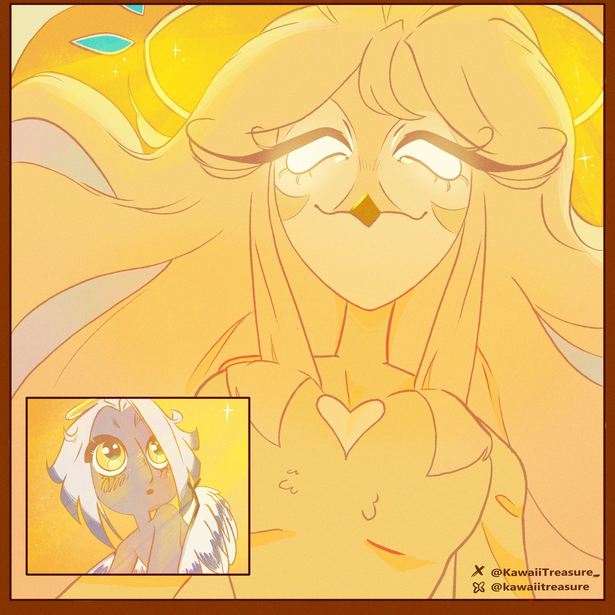 KawaiiTreasure_'s tweet photo. #VaggiWeek2026 Day 1: Past/future  (4/7) 
.
.
Late day one this took me longer then I though it would
#vaggie #hazbinhotel https://t.co/kHhjS6BtIp