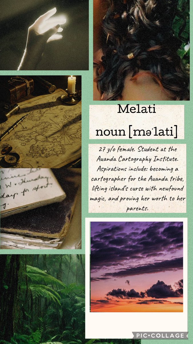 isleofwords_'s tweet photo. #ProfilePit Meet Melati!
Strong willed and studious, she’s willing to do whatever it takes to prove to her family and her tribe that she has something to contribute. But can she overcome a changing island, an ancient curse, and her charismatic partner?
#F #R #A #wip https://t.co/L9mIe03Fxv