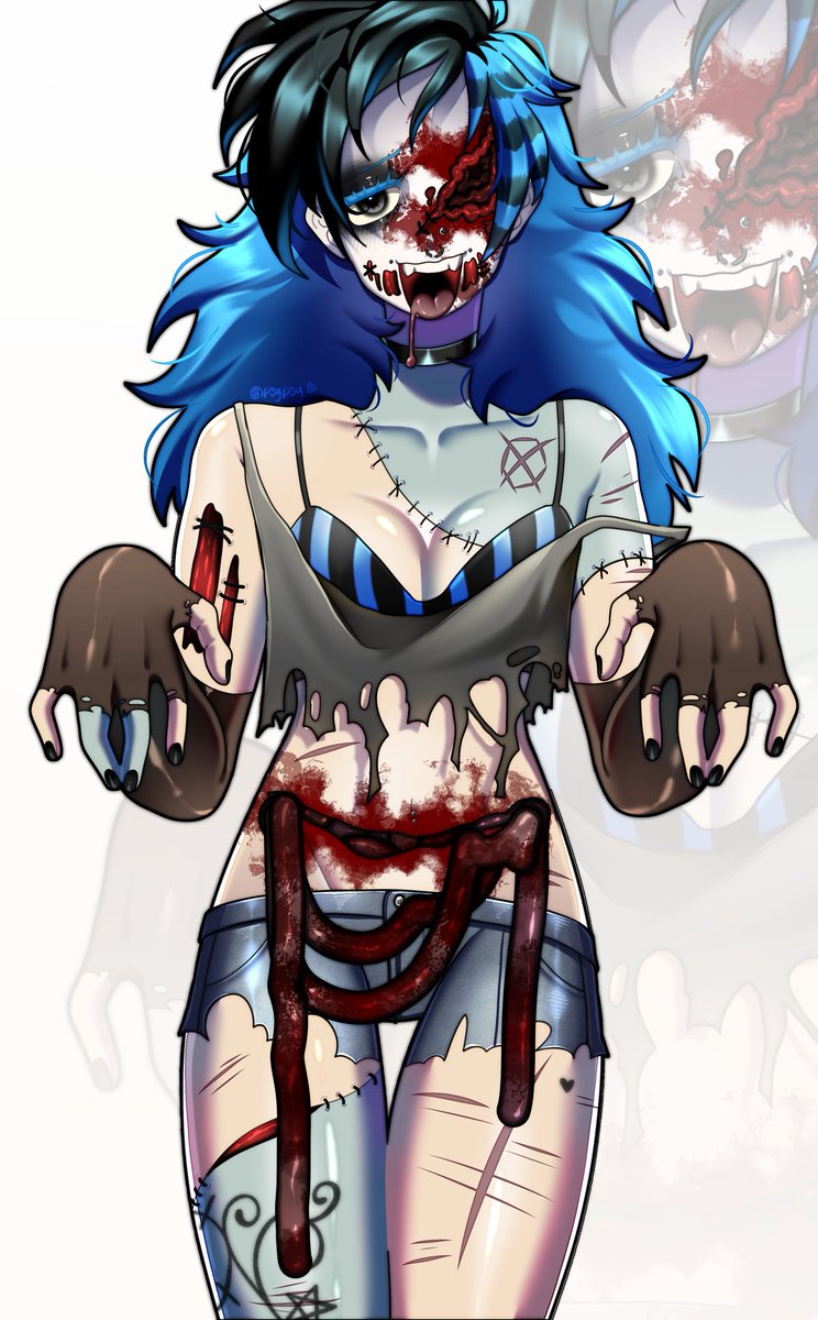 Psy_PsyXDARTIST's tweet photo. Turned someone's oc into a Zombie 

#OC #illustration #artist #originalcharcter https://t.co/8DHnLOxphN