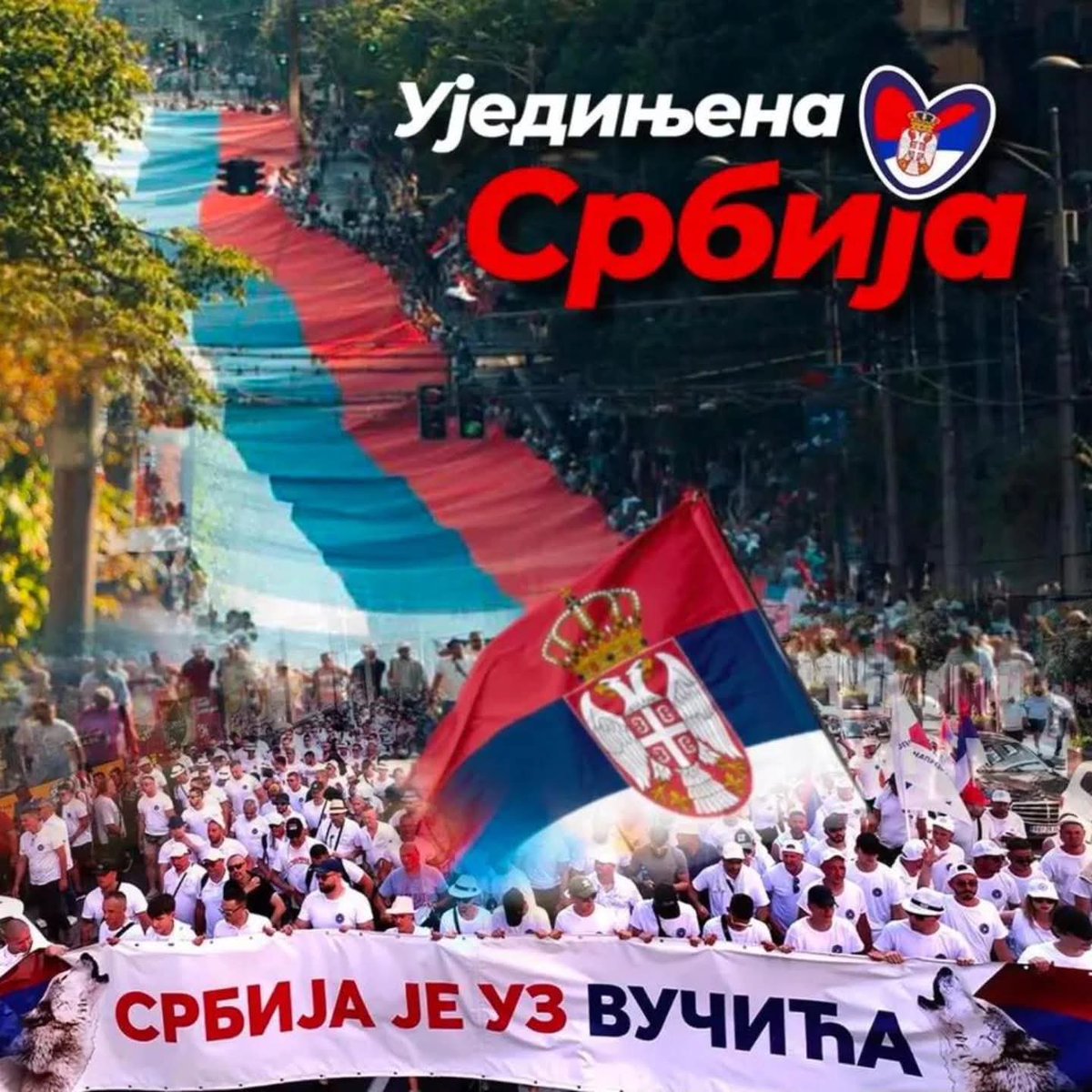 _dr_Cocktail_'s tweet photo. @UjedinjenaSRB1 🇷🇸 SRBIJA UZ VUČIĆA  🇷🇸 https://t.co/FvVMKodpx4
