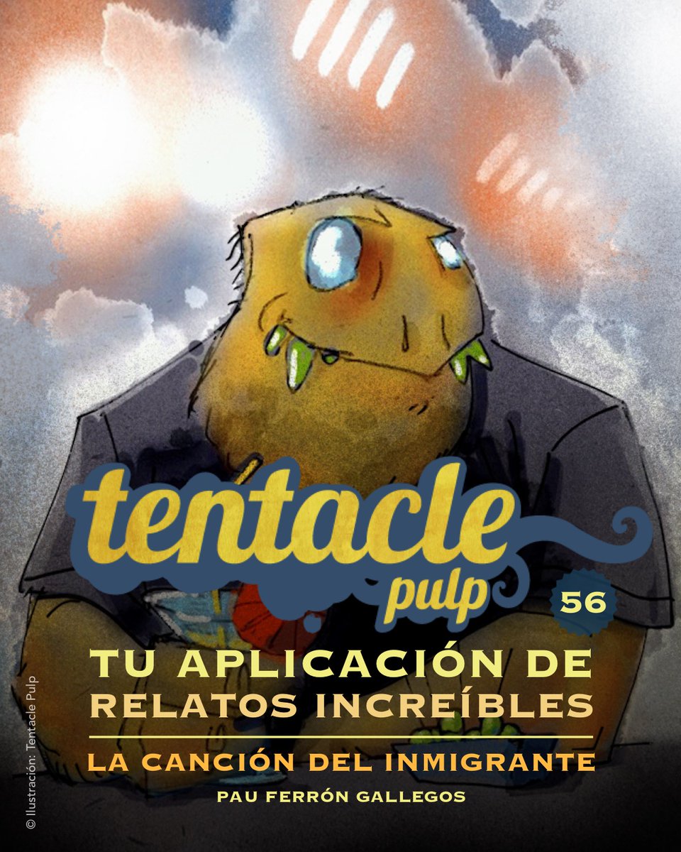 tentaclepulp's tweet photo. ➡️ El muy bizarro y extraordinario relato “El gran conjuro de la equidad” de Héctor Peña Manterola (@hpenamanterola).
➡️ “La canción del inmigrante” de Pau Ferrón Gallegos (@PauFerron), primer relato de un ambicioso y espectacular nuevo mundo del Olimpo.
#offcelsius2026 https://t.co/5uCLo0QUzC
