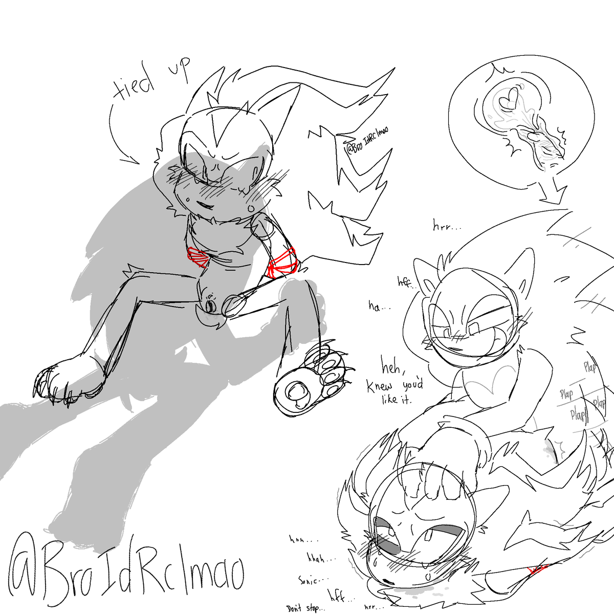 suscodedqueer's tweet photo. Decided I'm gonna start drawing sonadow/shadonic porn so I can learn how to do anatomy better, draw mobians better, and uhh... Idk, be free. Overall just wanna improve my art style, no criticism pls #sonadow #shadonic #sonadownsfw #bottomshadow https://t.co/4bBMTj8K1a
