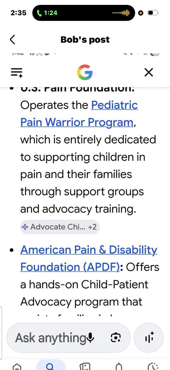disabilitya4150's tweet photo. @CMerandi for not having any children were up for another humanitarian award, as well as when you Google us were right up there with the US Pain foundation on advocating for children! https://t.co/PFgHHAmosh