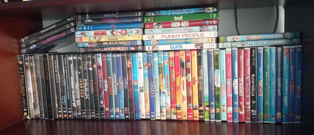 JuanoDarth's tweet photo. Creo que ya les debía una actualización, así que aquí mi colección completa separada en 4 secciones.
Películas, Series, Misceláneos (Recopilaciones, Cortometrajes, Comerciales y Episodios sueltos) y Música (Conciertos y Videoclips) https://t.co/lNgoCz1pfM