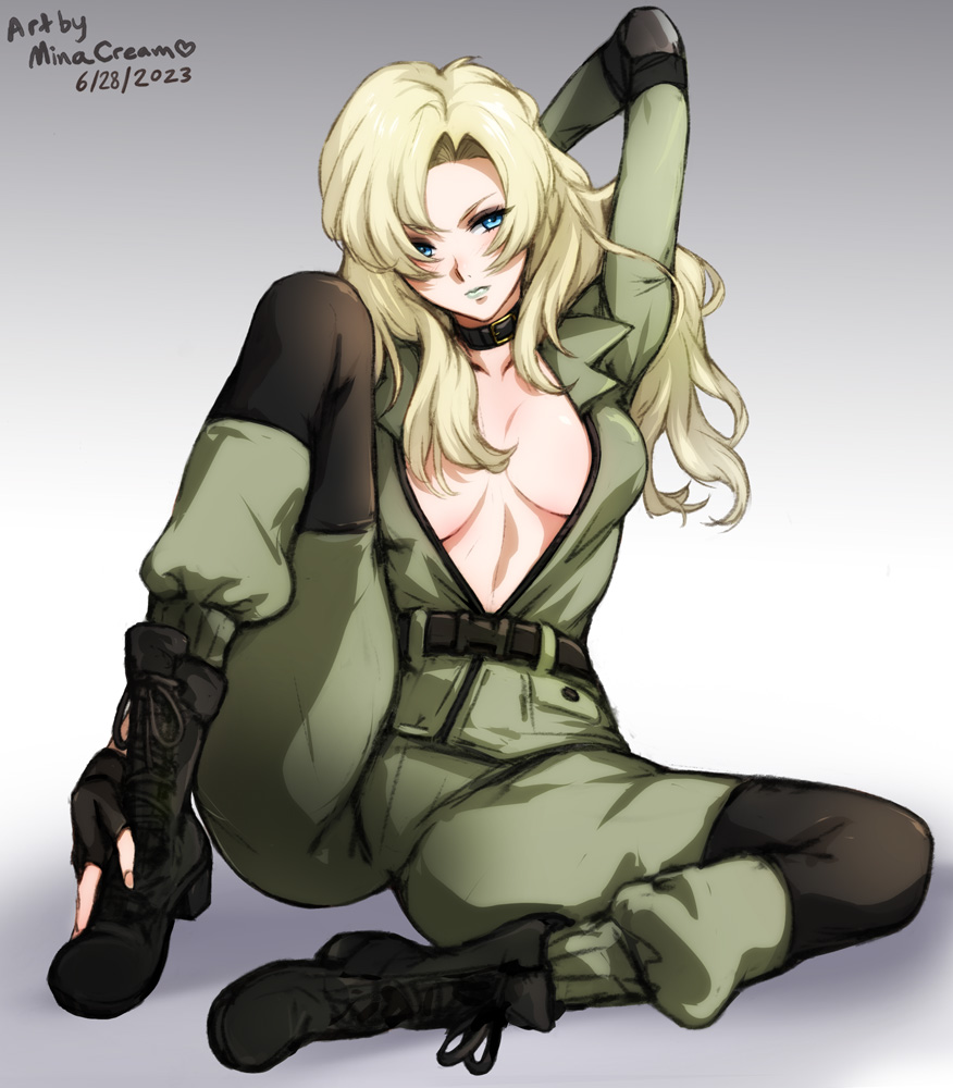minaqueenu's tweet photo. Sniper Wolf (Metal Gear Solid) https://t.co/oE9JkIm0uR