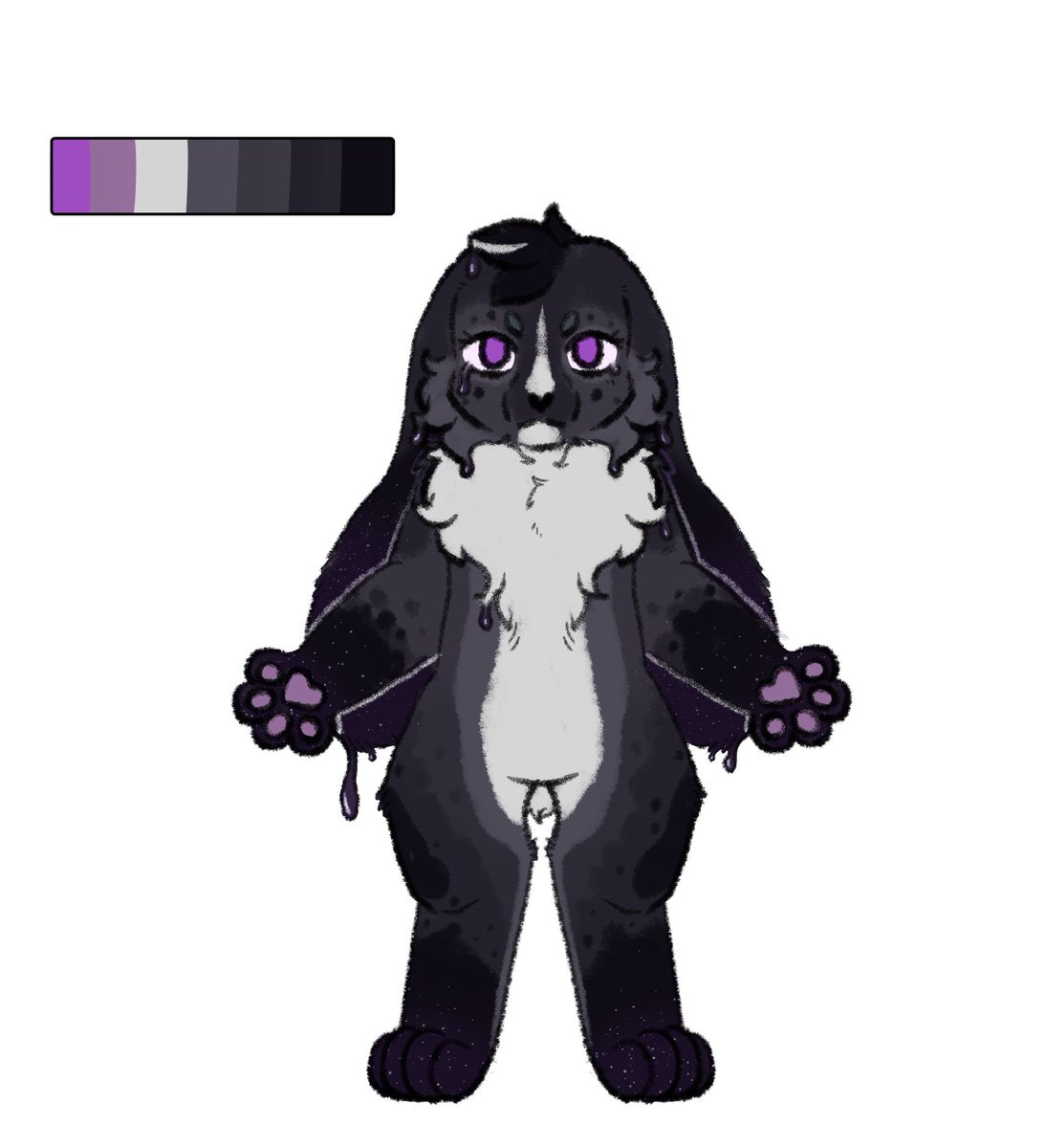 Chibi_Nub's tweet photo. Inkcap Bunny adopt #adoptable #furry #fursona https://t.co/Ija341aBux