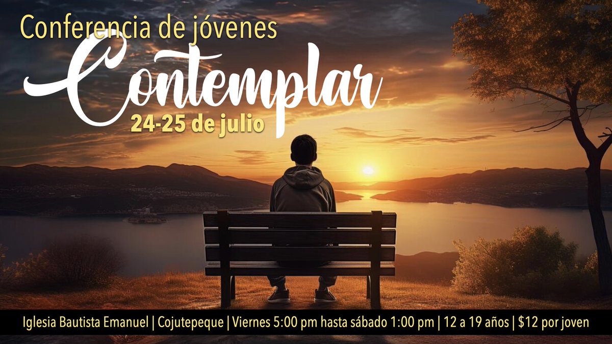 IBEcojute's tweet photo. Queremos invitar a todos los jóvenes de 12 a 19 años a la Conferencia de Jóvenes 2026🥳. Será el 24 y 25 de julio en las instalaciones de nuestra iglesia. El costo es de $12. ¡Prepárense para una conferencia asombrosa, en solo 2 semanas!😃📖 https://t.co/z7hTrBM7Nu