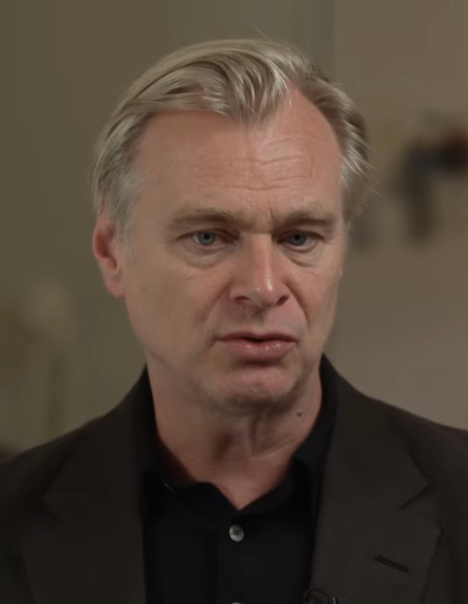 DiscussingFilm's tweet photo. Christopher Nolan says the battle for shooting on film is being won.

“When we were finishing ‘Interstellar’, film almost disappeared. It was weeks away from stopping manufacture… 

As we stand here, Kodak’s film division is thriving. They have young film-makers using it all the time. The sales are massively up.”

(Source: https://t.co/h1mlLhPjrq)