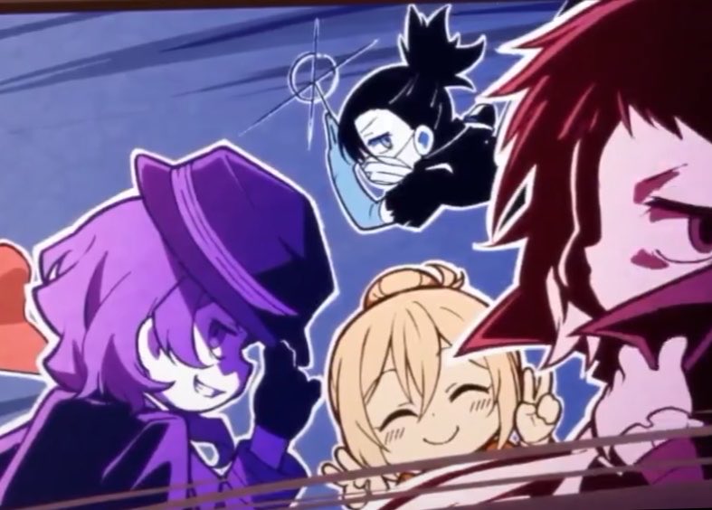 skk2328's tweet photo. everyone's aura farming and then there's higuchi being the cutie that she is 💕 https://t.co/4w3DsyfXJc