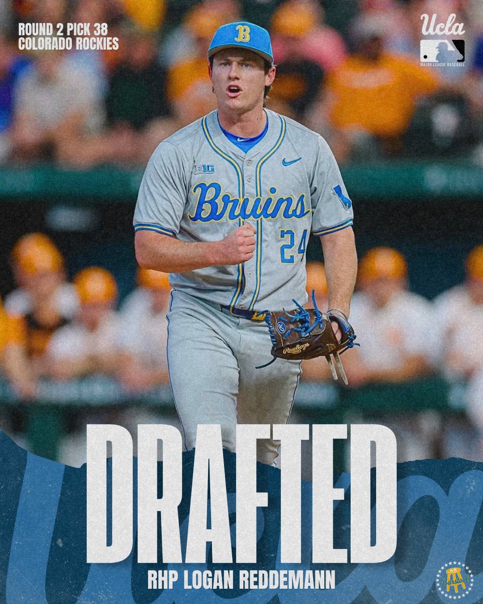 StoolWestwood's tweet photo. Our guy Logan Reddemann is headed to Colorado with the 38th pick in the 2026 MLB Draft 💙💛 https://t.co/9N8NpDkGqb