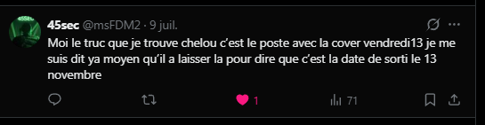 msFDM2's tweet photo. c'est clairment ce que je pense deux le poste v13 n'a pas était supp  c'est sûr c'est un  v13 novembre https://t.co/Qn6vgSrv1m