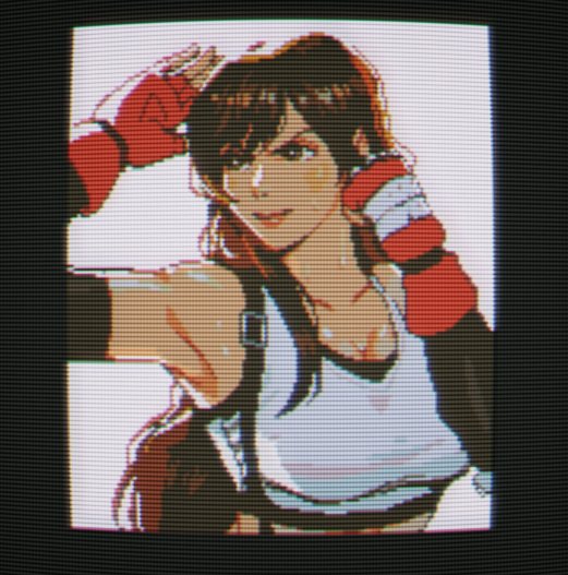 tifa ff7 study #pixelart #ff7