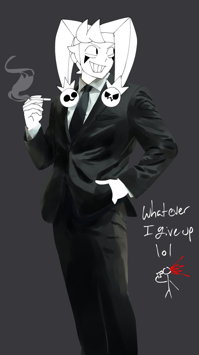 SHIT_T0WNE's tweet photo. Okay fine, I'll repost this one too without the Ibis Paint UI in the way https://t.co/l8fq1opzl0