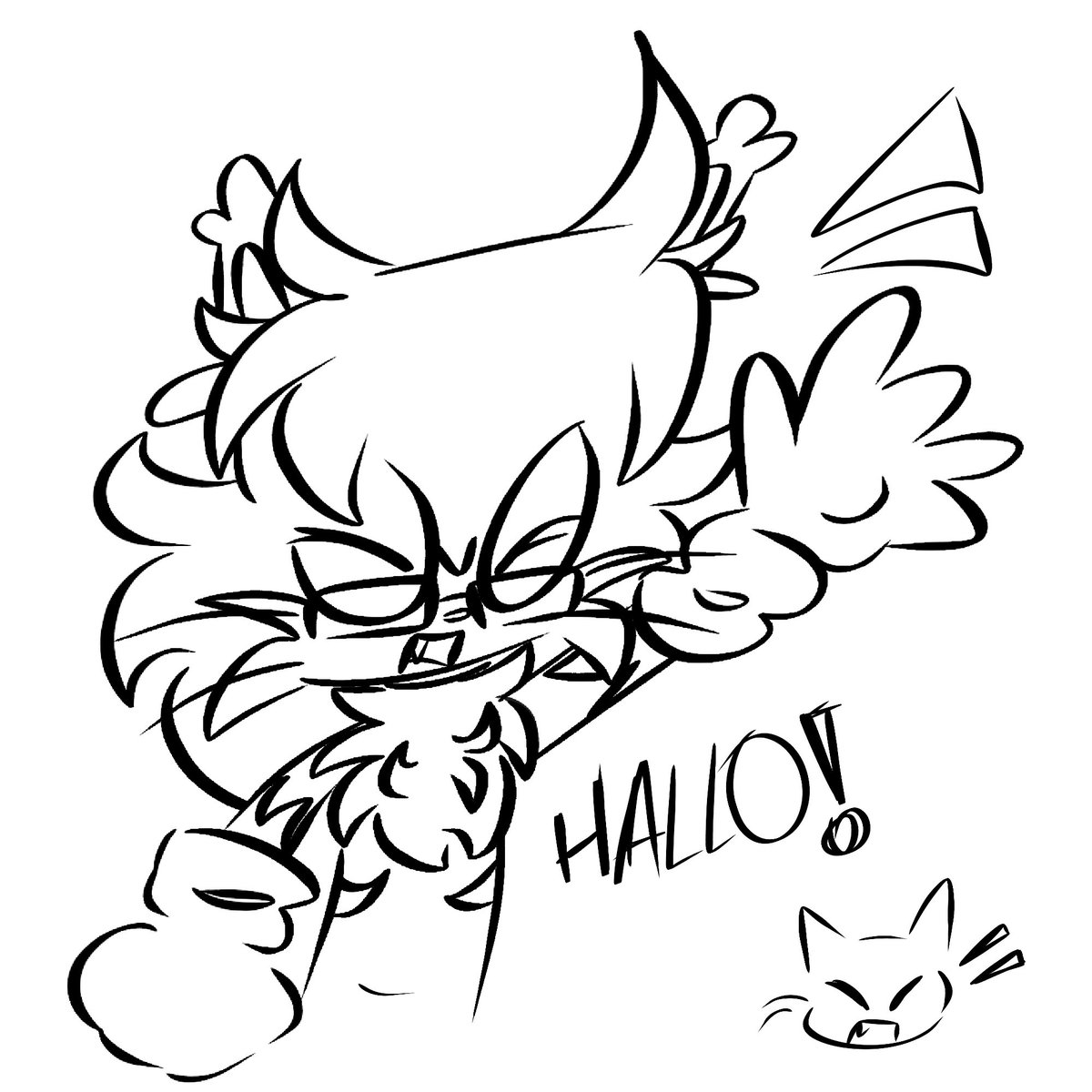 LateExe07's tweet photo. HALLO, este es mi sona de sonic, es un gato :> https://t.co/Q2np57P0ON