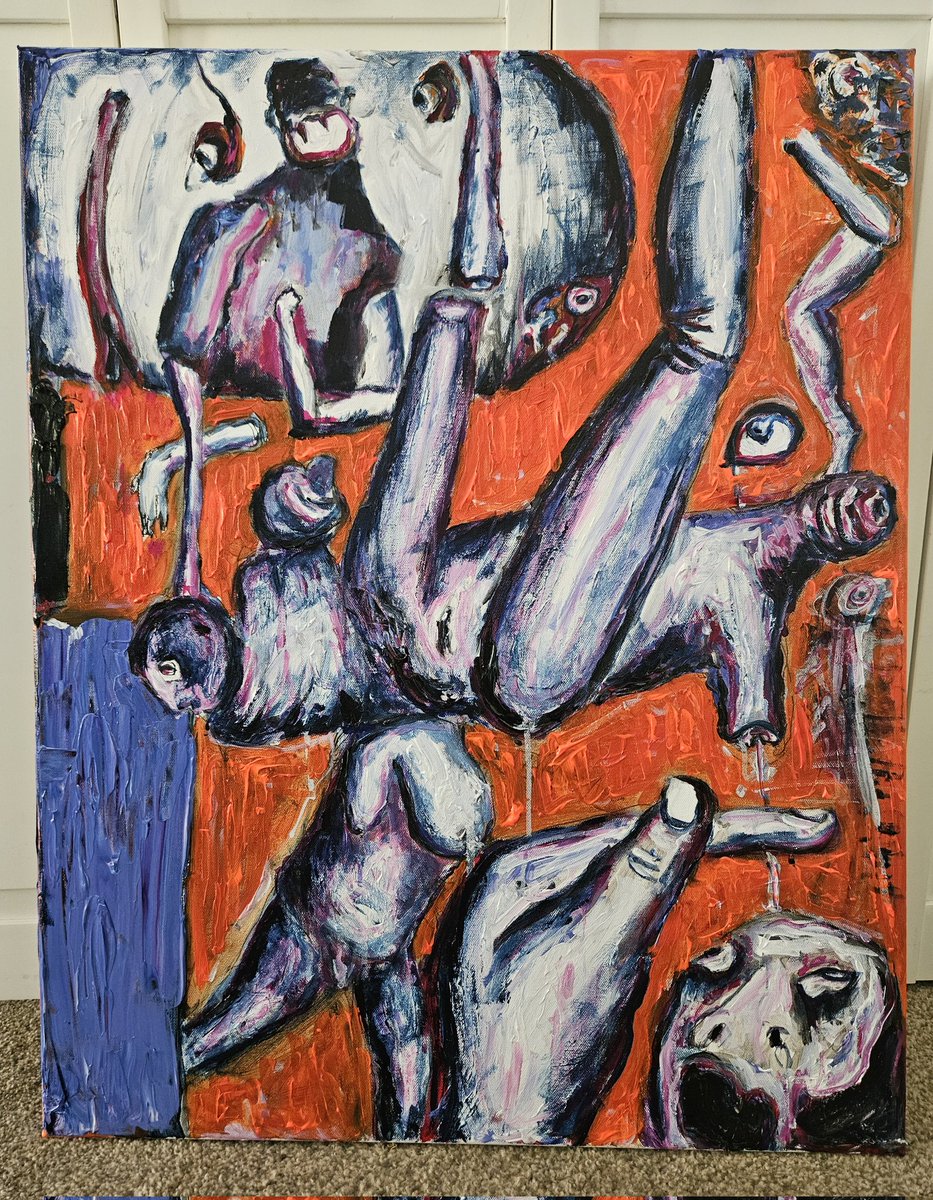 docu_dement's tweet photo. Recent painting. No title yet. https://t.co/eiBpE2tmIw