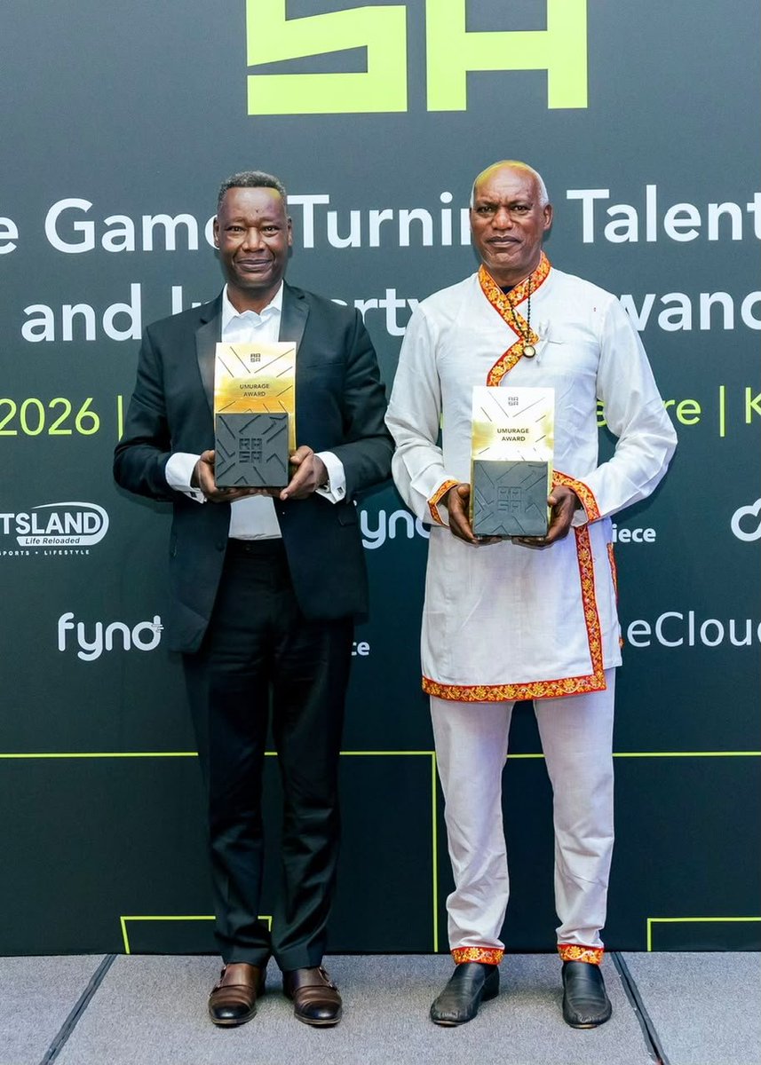 e_murangwa's tweet photo. It was a privilege to moderate last night’s fireside conversation at @rasa_rwanda_, under the theme “Beyond the Game: Turning Talents into Careers and Industry in Rwanda.”

Sharing the stage with my former coach and friend Longin Rudasingwa (“Sheriff”) and Prof. Alexandre Lyambabaje was both inspiring and humbling. Listening to these two pioneers reflect on more than four decades of dedication to Rwandan sport was a powerful reminder that the greatest champions are often those whose impact extends far beyond the field of play.

Their journeys are remarkable not only because of what they achieved in football and volleyball, but also because of the successful careers they built beyond sport. Longin combined an outstanding journey as a player and coach with a pioneering and distinguished career in dentistry, while Prof. Lyambabaje went on to build an exceptional career in academia and higher education, serving in senior leadership roles and contributing to the development of education in Rwanda and beyond.

Their stories of perseverance, discipline, leadership, humility and service demonstrate how sport can shape individuals who go on to make a difference across society. They have not only helped shape the history of Rwandan football and volleyball, but have also mentored generations, served their communities and contributed to the country’s development in many different ways.

It was therefore fitting to see them honoured with the #UmurageAward, recognising a lifetime of achievement, service and a legacy that truly goes beyond the game.

Congratulations once again to Longin Rudasingwa and Prof. Alexandre Lyambabaje on this richly deserved recognition. May your journeys continue to inspire future generations to dream bigger, pursue excellence in all areas of life and use sport as a foundation for leadership, service and positive change.

My sincere appreciation to the Rwanda Annual Sports Awards (RASA) for creating a platform that celebrates and preserves the legacy of those whose contributions have truly gone beyond the game.

#RASA2026 #UmurageAward #BeyondTheGame #RwandaSport #Leadership #Legacy #SportForDevelopment #CelebratingOurLegends
