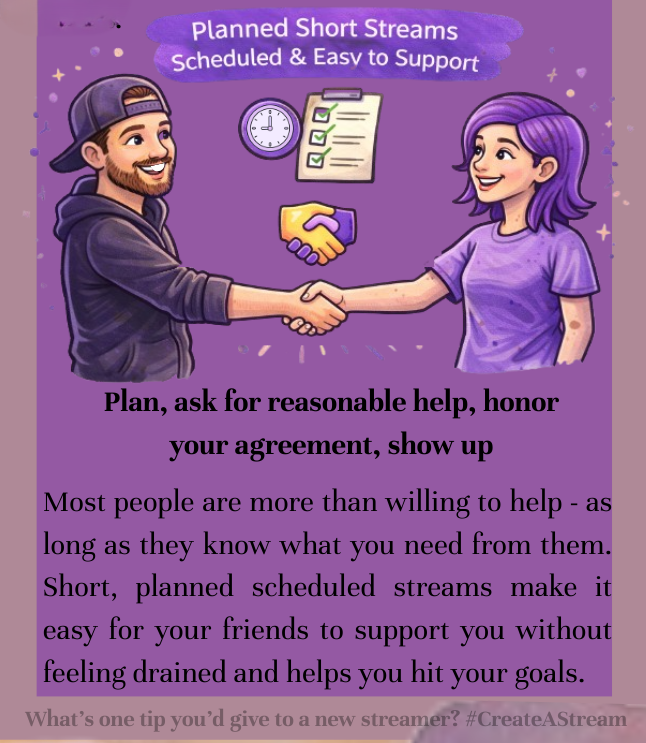 Motivatedtiger's tweet photo. Outtake of my eBook Create A Stream:
Planning your streams effectively is vital for hitting Affiliate on Twitch. Find more expert streaming tips inside the ebook https://t.co/CquwmulrLj #streaming #createastream #TwitchAffiliate #GamerLife #Twitch #tips #ebooks #TwitchStreamer https://t.co/SxPzkzYA84