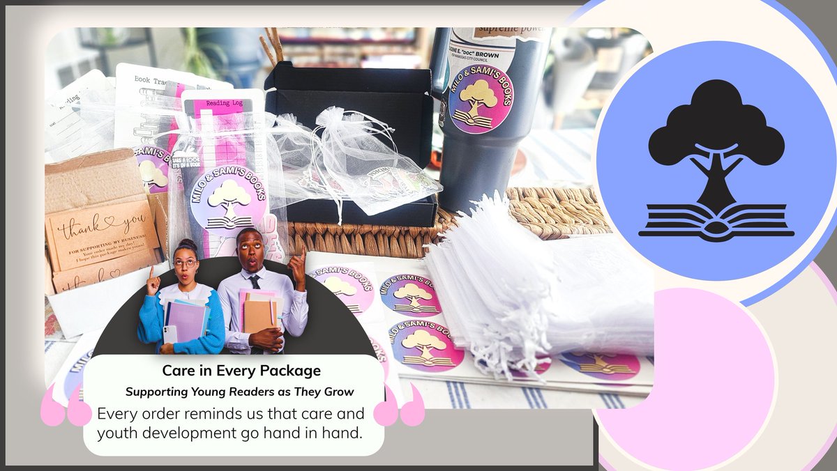 GGDofVA's tweet photo. I used Grok to animate one of my behind-the-scenes projects I created on Adobe Express for my home-based small business. The stickers changed a little, but it's still a cute little video clip. 📚🤍 #Literacy #YouthEmpowerment #YouthDevelopment #Free #Gifts https://t.co/ll4MmFbosp