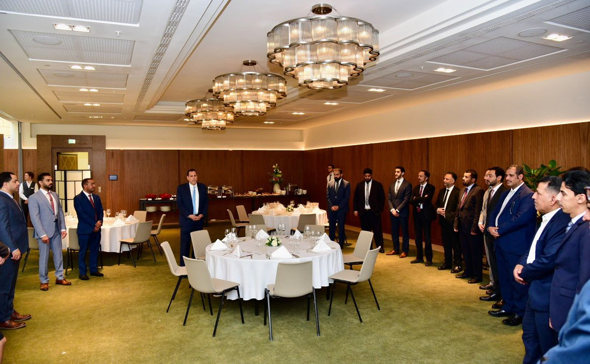 KSAembassyAT's tweet photo. أقام سعادة السفير/ عبدالله بن خالد طوله حفل توديع لتكريم عدد من أعضاء البعثة والمكاتب الفنية المنتهية فترة إيفادهم، وقد أشاد سعادته بما قدمه الزملاء من جهد متميز في خدمة وطننا الغالي وحماية مصالحه وتعزيز العلاقات بين المملكة وجمهورية النمسا خلال فترة عملهم بالسفارة، متمنياً لهم التوفيق والنجاح في مهامهم المستقبلية.