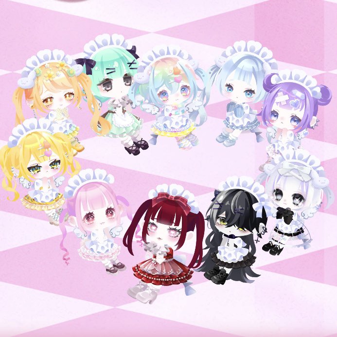 gyd0123's tweet photo. メイドさん♡
赤で参戦"(ﾉ*>∀<)ﾉ
ありがとうございました

 #ポケユニ
#ポケユニコーデ https://t.co/tFMXk7o44F