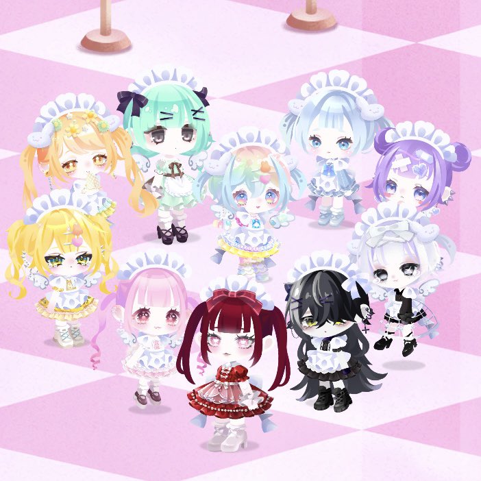 gyd0123's tweet photo. メイドさん♡
赤で参戦"(ﾉ*>∀<)ﾉ
ありがとうございました

 #ポケユニ
#ポケユニコーデ https://t.co/tFMXk7o44F