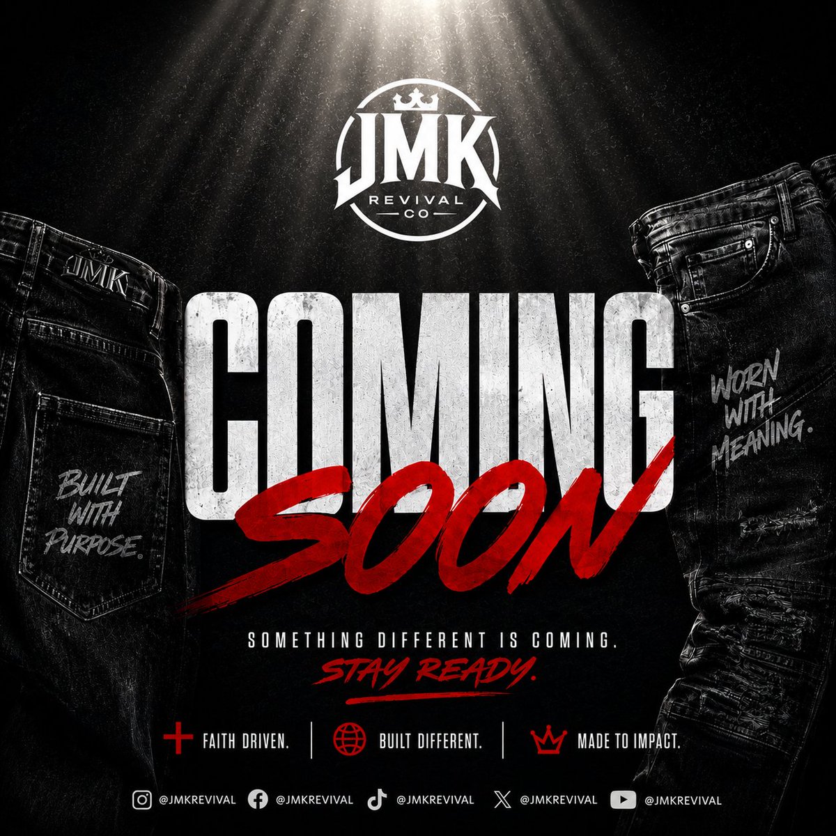 JMKRevivalLLC's tweet photo. 🚨Something BIG is coming🚨

We're getting ready to launch our custom apparel and laser engraving business, and we can't wait to share it with you!

Be sure to follow our page, stay connected, and turn on notifications so you don't miss our launch, updates, giveaways, and more! https://t.co/FKgPR6NprR