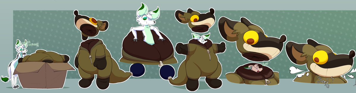 YeenerSkunker's tweet photo. remember to check if the plushsuit you bought says "living suit" in the label before putting it on

for @Grandiose252 https://t.co/2LnwDy8nR8