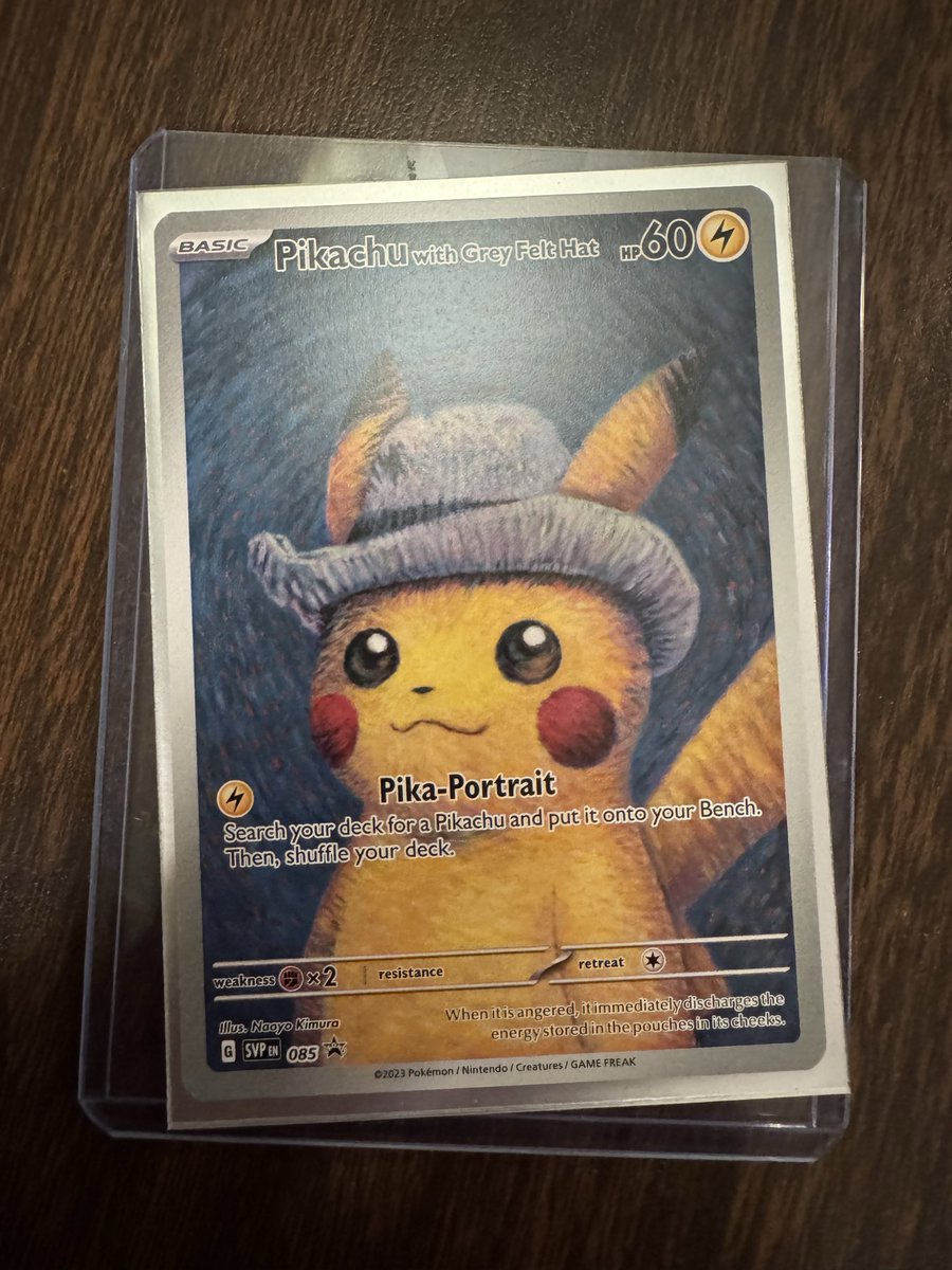 JDMi3N's tweet photo. @NewAgeCardKings @Chelito9595 Van goh pika raw under market due to print line, see picture
$750 shipped bmwt
Paypal or venmo f&amp;f only
Check vouches https://t.co/eKgMaB3Ssy