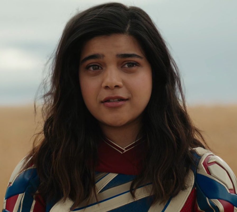 cosmic_marvel's tweet photo. Iman Vellani on the statement that “Gen Z doesn’t care about superhero films”:

“I dont agree that Gen Z has stopped caring about superheroes. Maybe they’ve just stopped feeling obligated to show up. Our generation has grown up with an abundance of superhero stories, so perhaps the novelty has worn off -- which is natural.

The bar is higher now. We’re looking for stories that feel specific & emotional -- especially in the age of AI. We want honesty from our storytellers. We want our intelligence respected. If anything, I think Gen Z responds incredibly well to superheroes when they’re treated as people first. The themes of grief, identity, legacy, belonging -- they’re timeless & will never age out. 

Every genre goes through cycles. Westerns did. Musicals did. Romcoms did. So the answer isn’t to abandon the genre, but to find new stories that only be told through THIS genre. At the end of the day, I think we just want these films to evolve & grow alongside their audience.”

(via https://t.co/whNq5yn0XK)