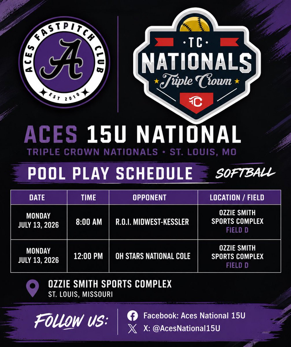 MyaSwartz44's tweet photo. Last tourney of the summer. Let’s go out with a BANG💣🔥❤️🥎 
@AcesNational15U https://t.co/1b34fcRueX