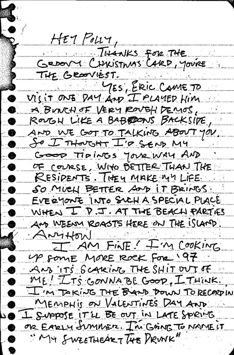 thejunebugfreak's tweet photo. Jeff Buckley's letter to PJ Harvey 🖤

circa 1996/1997 https://t.co/fAJK7xPa67