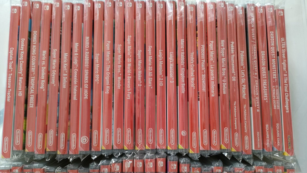 MrKaytos's tweet photo. 🔥 Mi colección de Nintendo Switch ha subido de nivel en el día de hoy. 

¿Te mola el resultado? 

⭐ Te dejo aquí el enlace mágico para que hagas lo mismo con tus videojuegos: https://t.co/3FeywKCdsw https://t.co/80W5i3Bl46