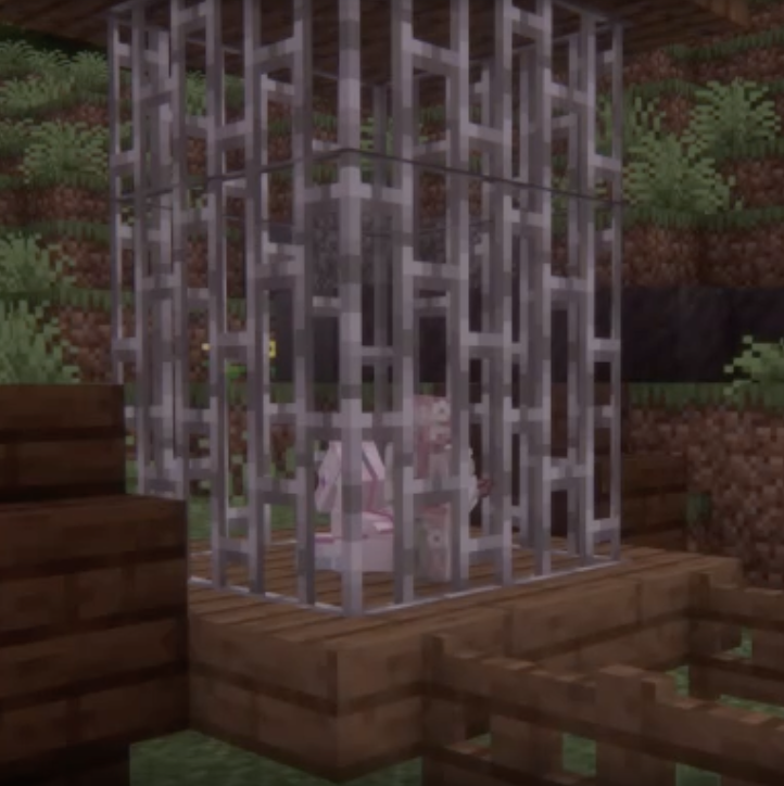 thehamsterbear's tweet photo. so tf!ambear was captured tonight #theflight #theflightsmp https://t.co/IYJ7LvukD2