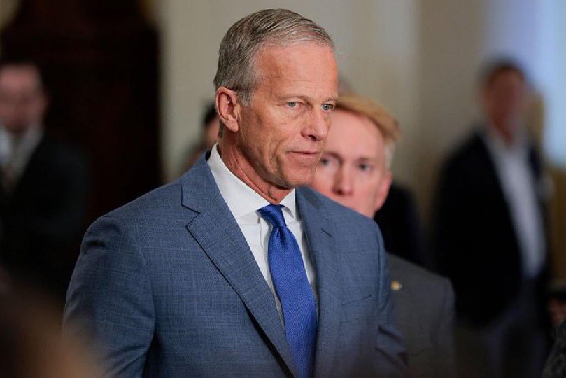 AmericaPulseNew's tweet photo. 🚨 ALLEGATIONS OF SENATE GOP PLOT AGAINST TRUMP:

Reports claim at least 11 Senate Republicans, led by Majority Leader John Thune, are preparing to support efforts to remove President Trump from office if Democrats gain control of Congress after the midterms.

Key Claims:

•  Thune is allegedly coordinating with Senate Minority Leader Chuck Schumer and House Minority Leader Hakeem Jeffries.
•  The group is said to be aiming for a 67-vote threshold needed for conviction in a potential impeachment scenario.
•  Named senators reportedly include Mitch McConnell, Rand Paul, Bill Cassidy, John Cornyn, Susan Collins, Lisa Murkowski, Lindsey Graham, Joni Ernst, Chuck Grassley, and Roger Wicker — with more possibly involved.

Critics call it a betrayal of the electorate and a “coup” against the president’s agenda.

@AmericaPulseNew 

What are YOUR thoughts? Should Senate leadership prioritize party unity or institutional checks? Would you support replacing current leadership with more aligned figures?