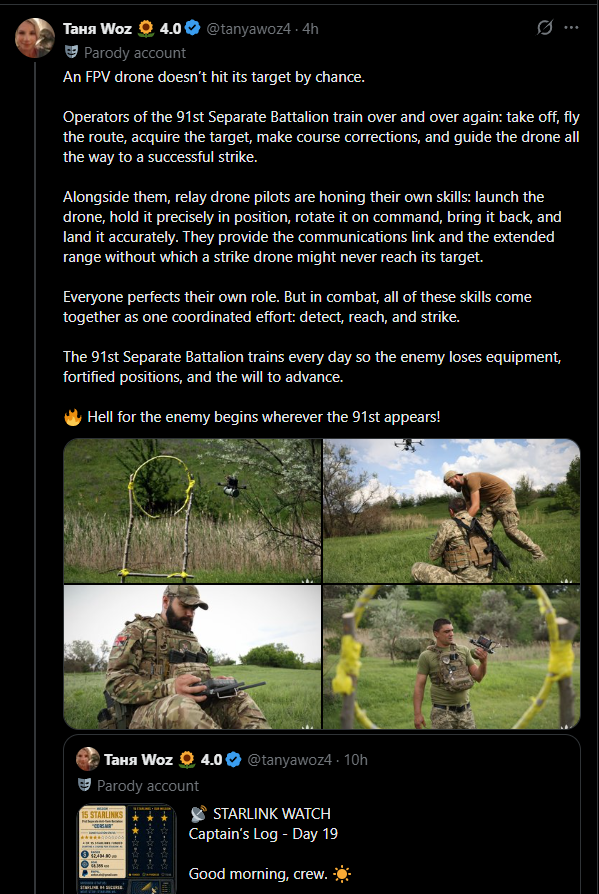 Offline_Guard's tweet photo. Tanya’s @tanyawoz4  attitude toward the Georgian Legion fighters fighting and dying for Ukraine - the very people she is profiting off - is absolutely disgusting. It’s arrogant, contemptuous, and morally bankrupt 🤮. https://t.co/dDyKM3IwJV