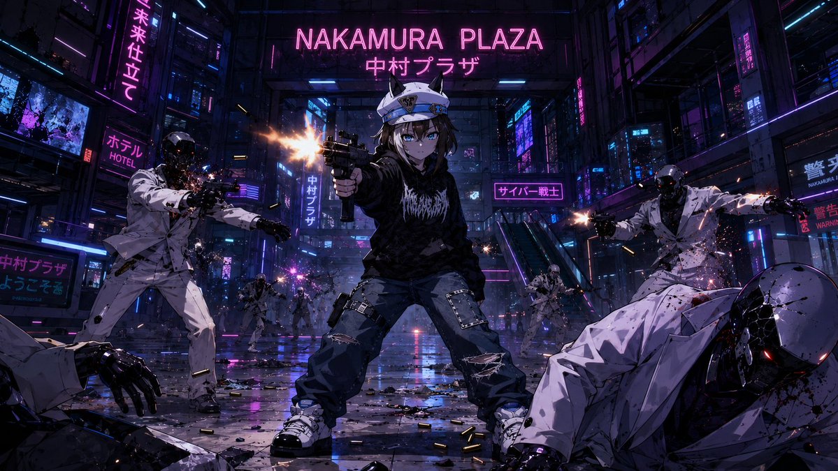 chevaljyb's tweet photo. Yo bien cyberpunk de tanto jugar al MULLET MADJACK https://t.co/kMQOoISgio