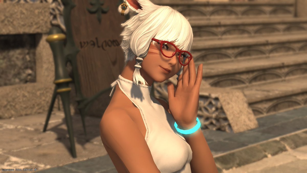Niatabi's tweet photo. おはよ！

ちょっと寝坊した

#おはミコ　#FF14 #ミコッテ https://t.co/7SVAGxwLrN