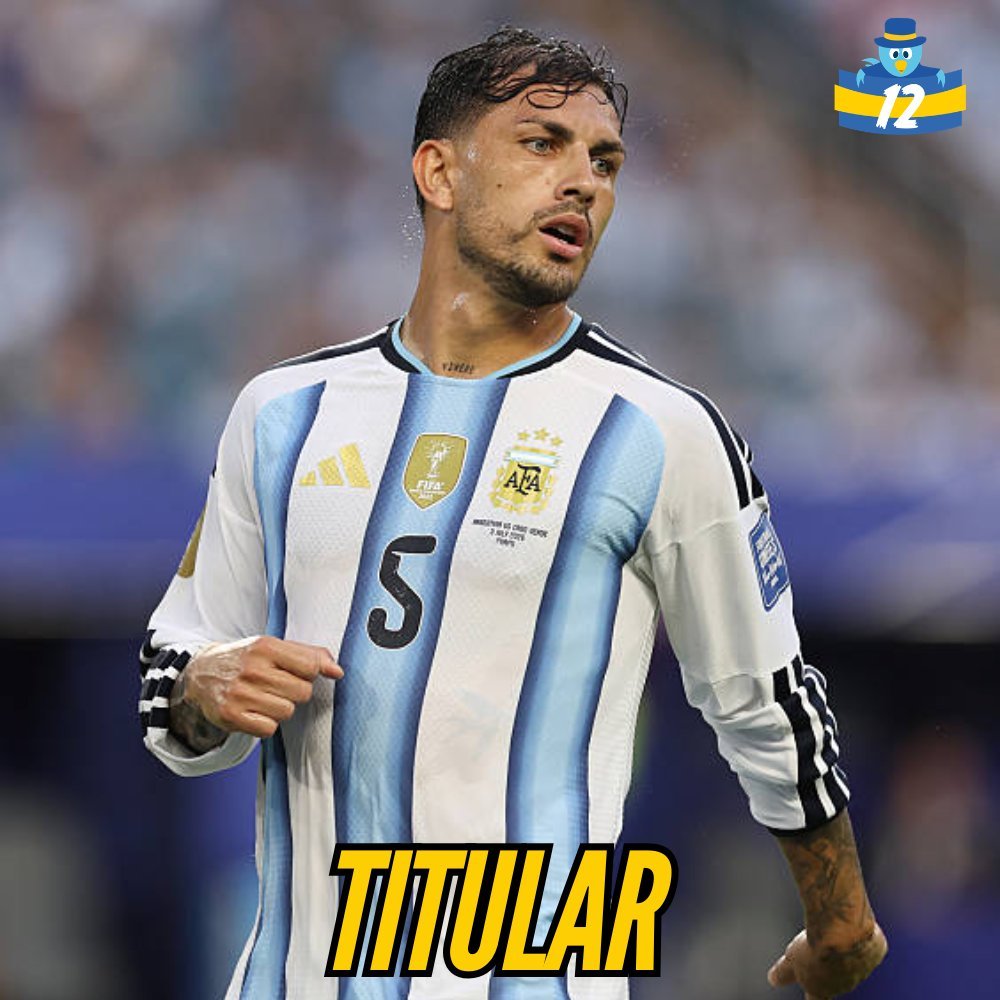 la12tuittera's tweet photo. ✅🇦🇷 LEANDRO PAREDES, TITULAR ante Suiza.
➡️Además, los #ExBoca Nahuel Molina Lucero y Alexis Mac Allister estarán en el XI.
💺Valentín Barco, suplente. https://t.co/zgtv1WqgQm