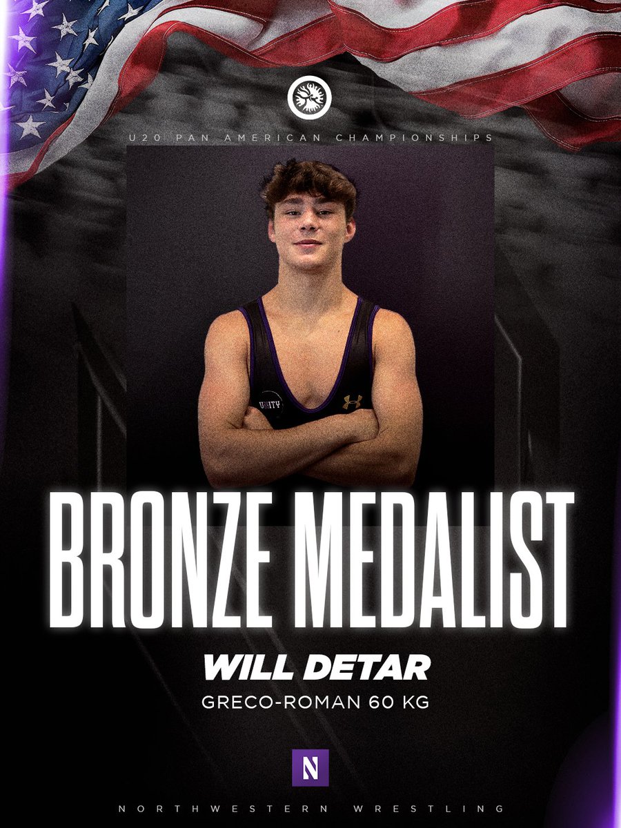 NUWrestle's tweet photo. Podium Finish 🇺🇸🥉

It's a bronze medal for Will Detar in Rio! 👏 https://t.co/xtWhAqpKbg