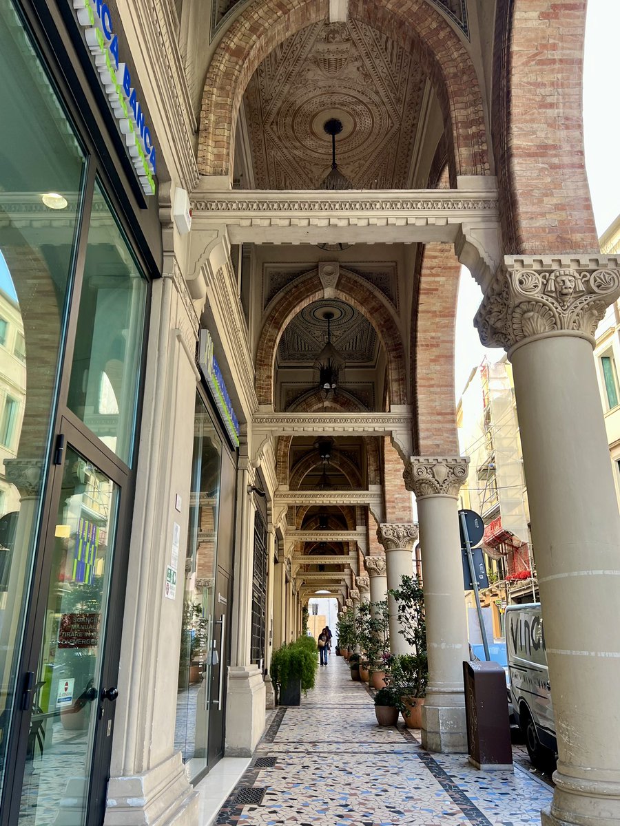 Shelli_BH's tweet photo. What is it about an arcaded walkway that seems so civilized?

This one is in Treviso, Italy. 

My 📸 https://t.co/xBwQ7BtAXq
