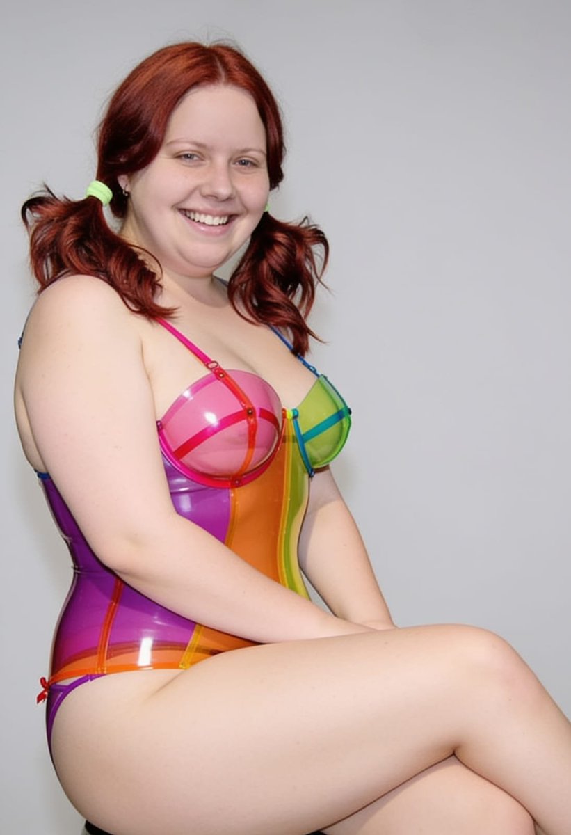 Lizzy1262629's tweet photo. Feeling super colorful and happy in my rainbow transparent PVC outfit! πβ¨ Big smiles and lots of shine β¨
#RainbowPVC #TransparentOutfit #ShinyFashion #KawaiiStyle #GlossyOutfit https://t.co/34VOLuJswy